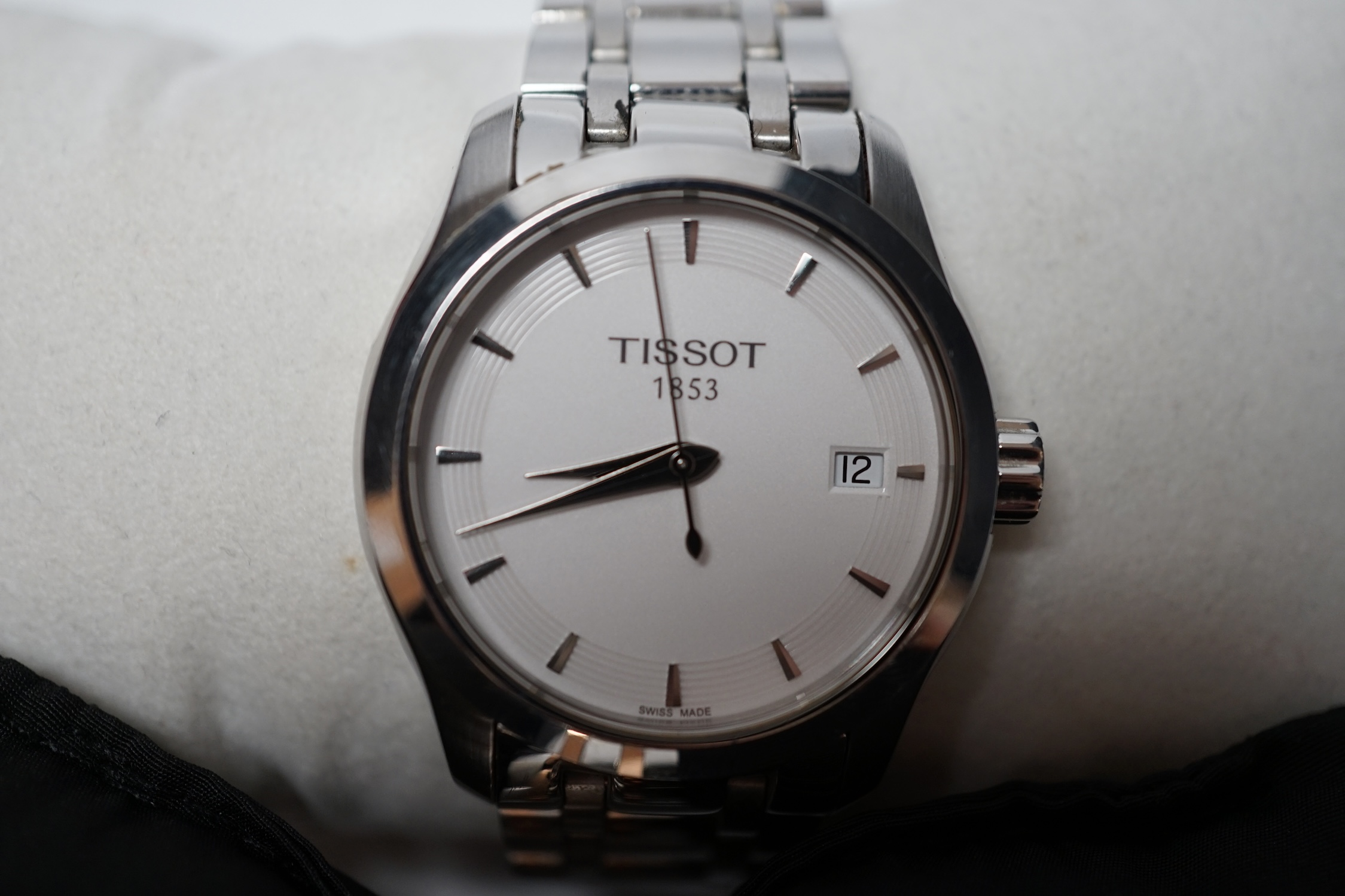 Two modern Tissot wristwatches (boxed). Condition - fair to good